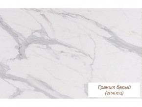 Столешница Гранит белый глянец 26 мм в Нижней Салде - nizhnyaya-salda.magazinmebel.ru | фото - изображение 1
