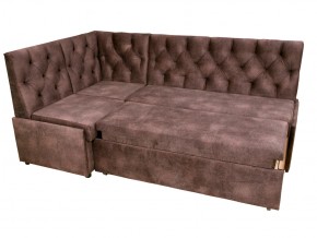 Угловой диван Призма со стяжкми коричневый со спальным местом в Нижней Салде - nizhnyaya-salda.magazinmebel.ru | фото - изображение 4