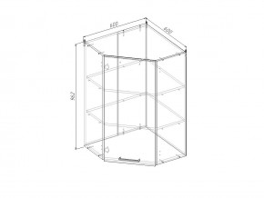 ВУ9 Модуль верхний Угловой МВУ9 в Нижней Салде - nizhnyaya-salda.magazinmebel.ru | фото